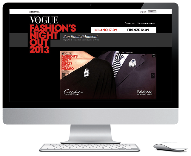 Cusi Gioielleria - Rassegna Stampa Web: Vogue Fashion's Night Out 2013