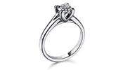 Cusi Platinum Collection // Solitaire Rings