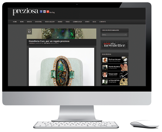 Cusi Gioielleria - Rassegna Stampa Web: Preziosa Magazine