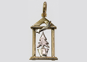 Gold Jewellery - Christmas Charms